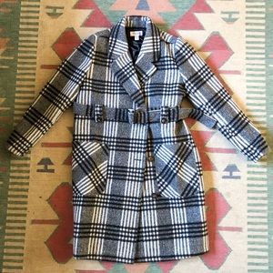 Motherhood Maternity Belted Coat NWT